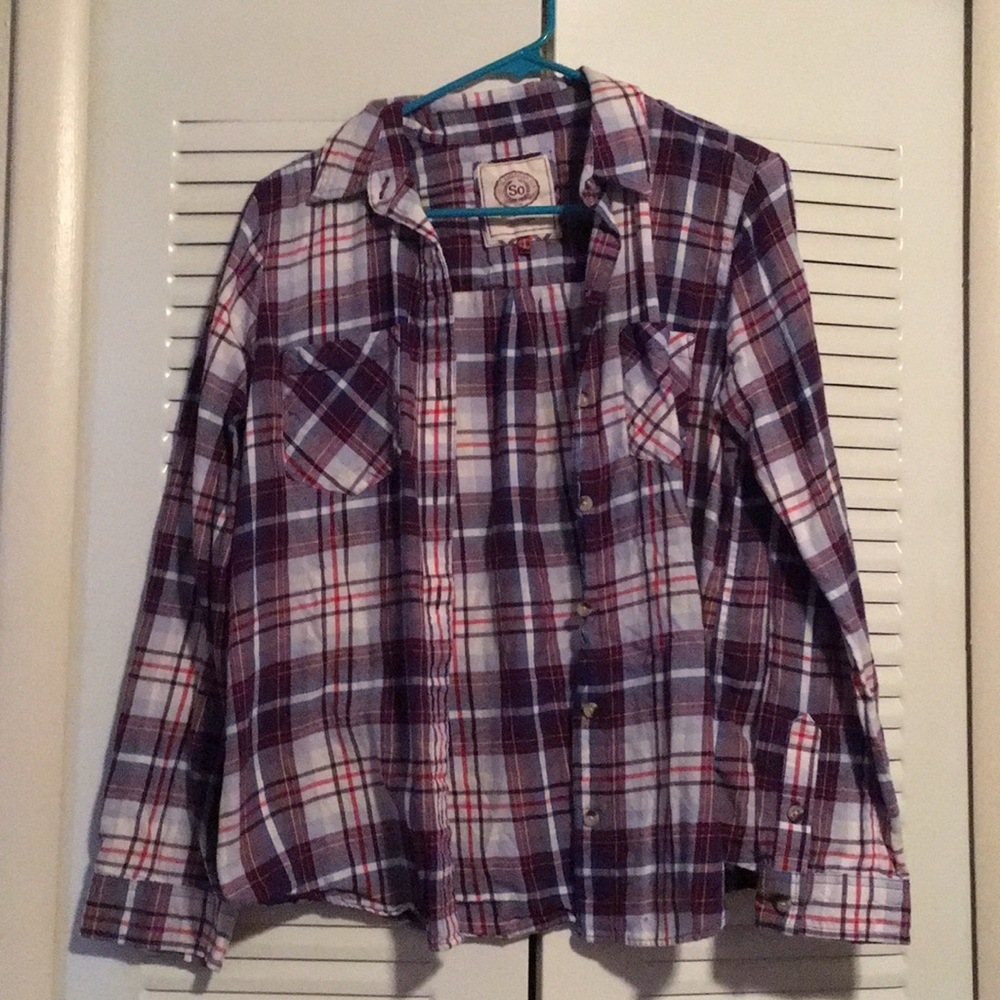 Purple flannel